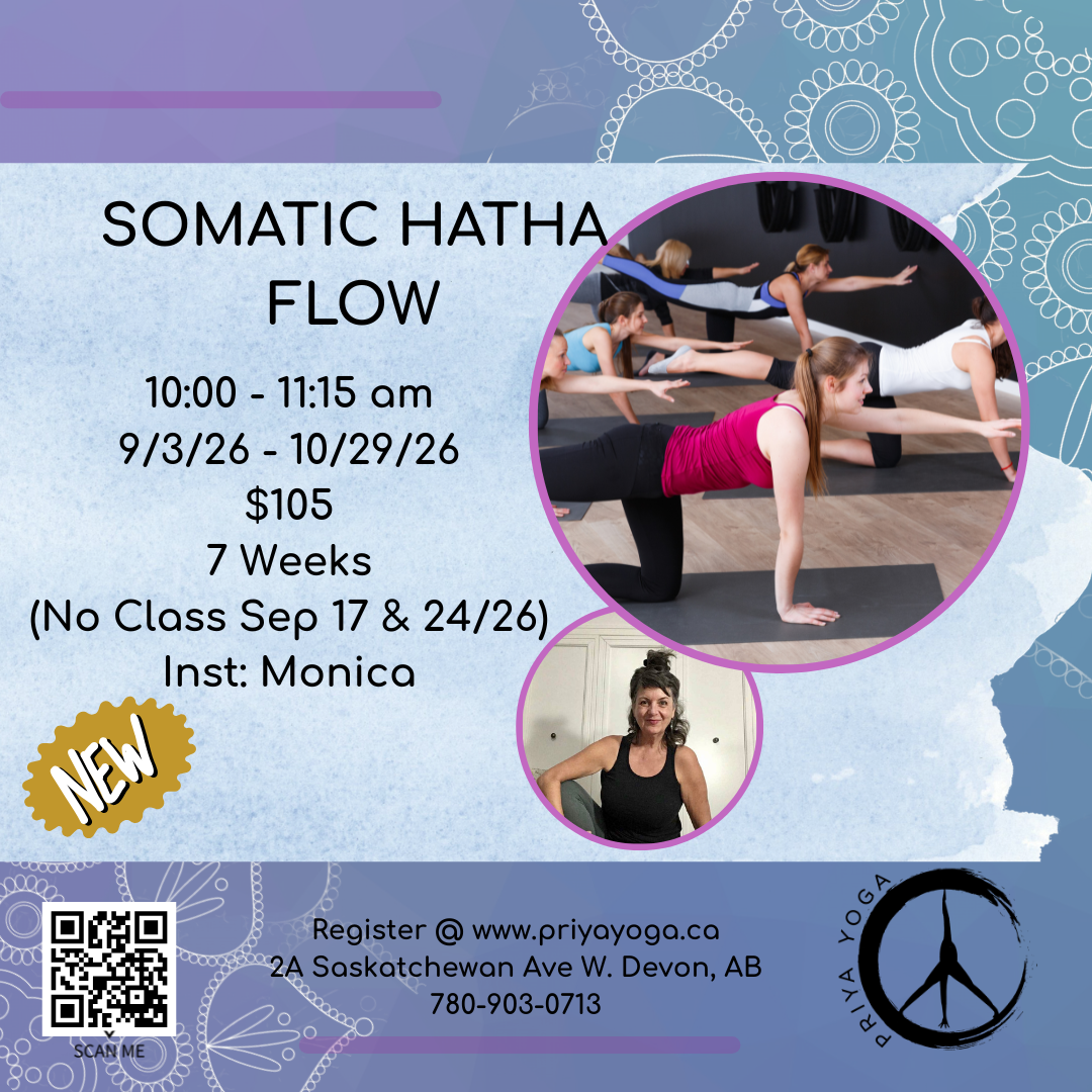 Thurs. Somatic Hatha Flow Sep/Oct 2026