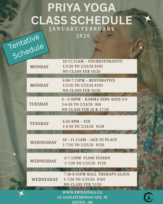 2026 Jan/Feb Schedule