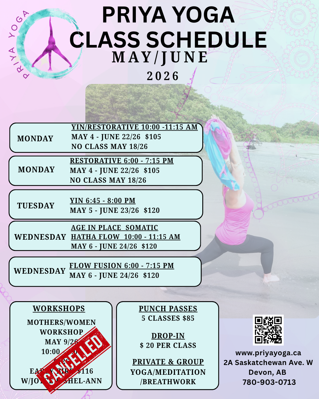 2026 May/June Schedule
