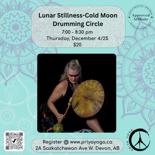 Lunar Stillness-Cold Moon Drumming Circle