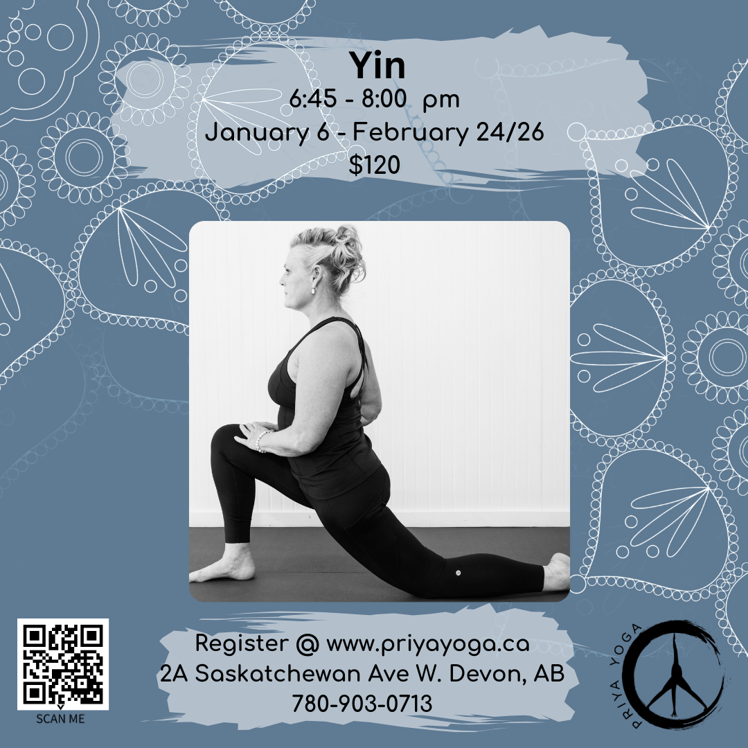 2026 Tuesday Yin 6:45-8:00pm Jan/Feb
