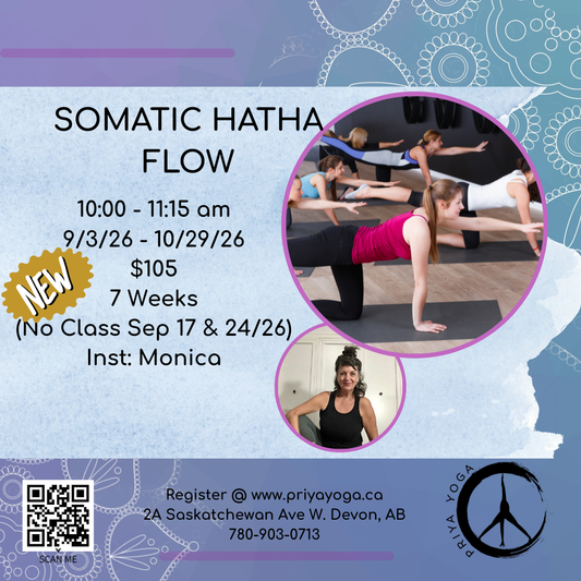 Thurs. Somatic Hatha Flow Sep/Oct 2026