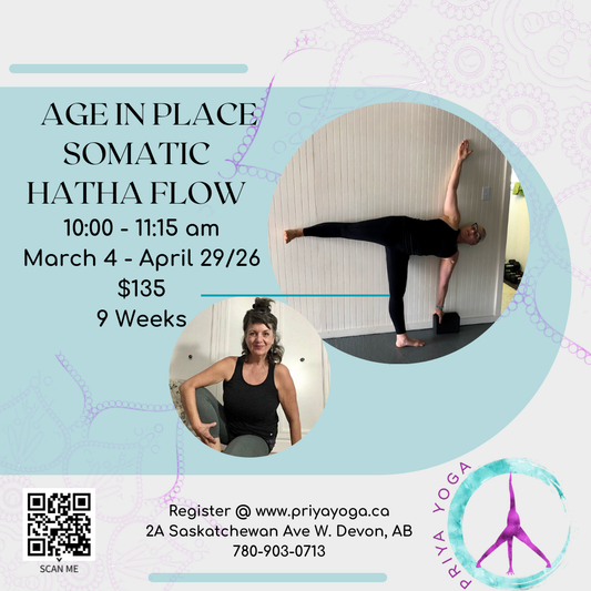 Wed. Age in Place Somatic Hatha Flow Mar/Apr/26