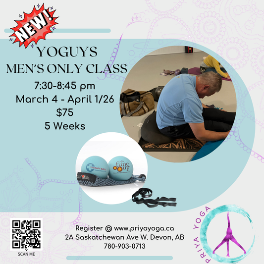 Wednesday YoGuys  7:30 - 8:45 pm Mar/Apr/26