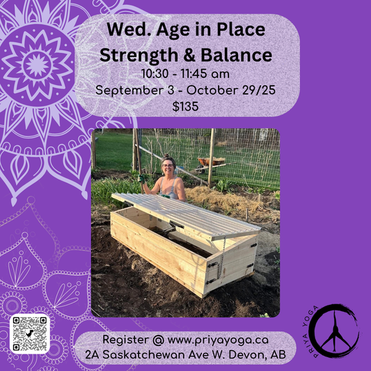 2025  Wed. Age in Place Strength & Balance  Sep/Oct