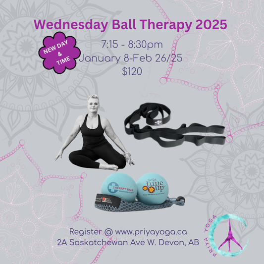 2025 Wednesday Ball Movement Therapy 7:15-8:30