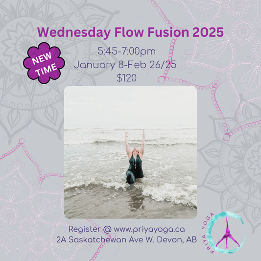 2025 Wednesday Flow Fusion 5:45-7:00pm Jan/Feb