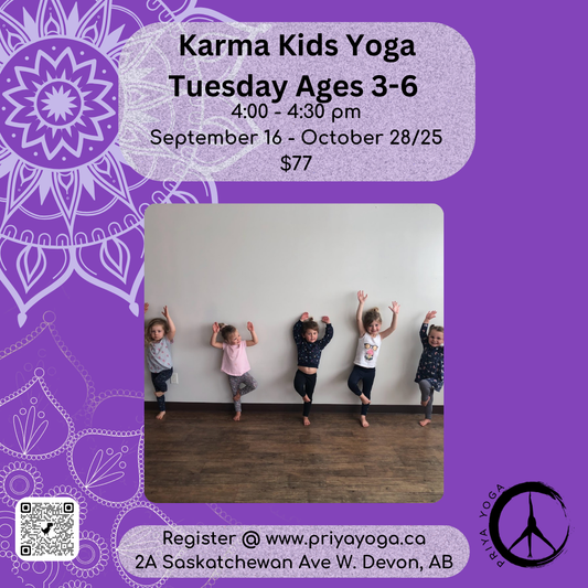 2025 Tuesday  Karma Kids 4:00-4:30 pm Sep/Oct