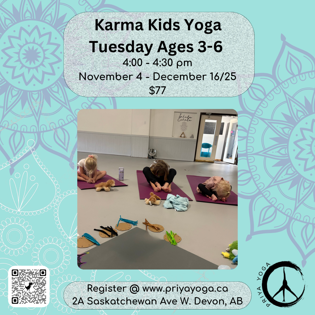 2025 Tuesday  Karma Kids 4:00-4:30 pm Nov/Dec