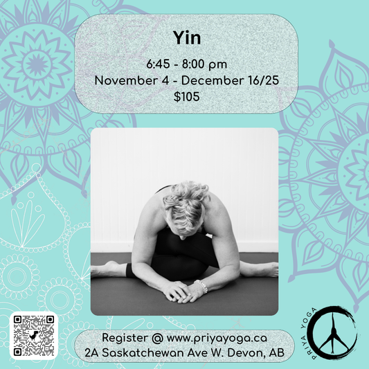 2025 Tuesday Yin 6:45-8:00pm Nov/Dec