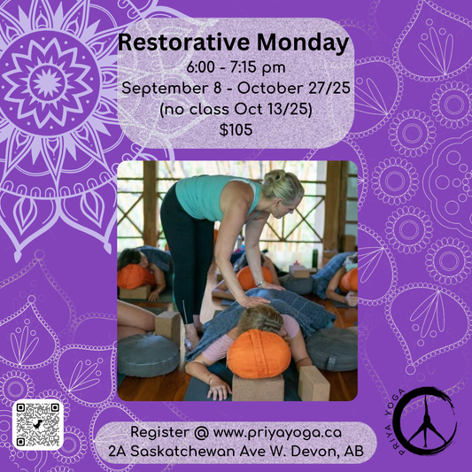 2025 Monday Restorative 6:00-7:15pm  Sep/Oct