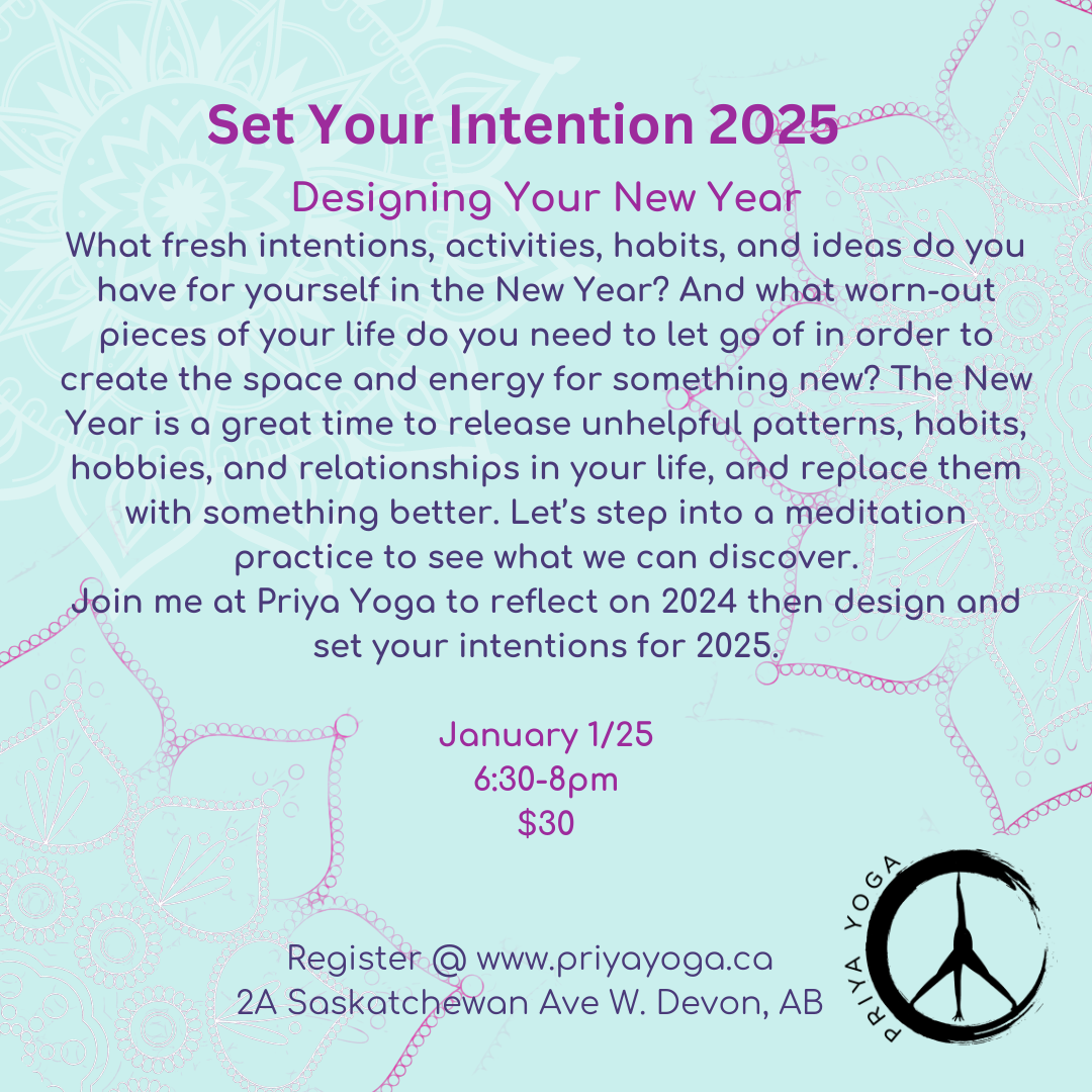 Set Your Intention 2025