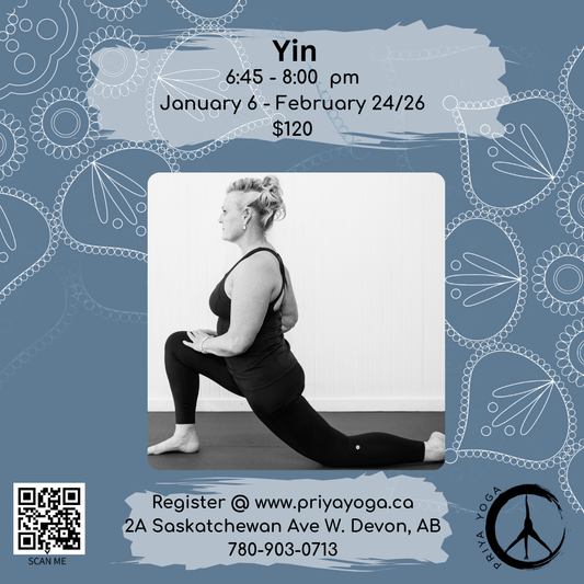 2026 Tuesday Yin 6:45-8:00pm Jan/Feb